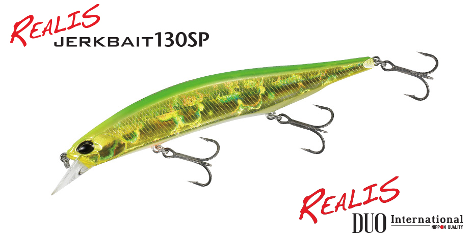 DUO REALIS JERKBAIT 130SP PIKE 13cm 22gr ACC3059 Mat Tiger