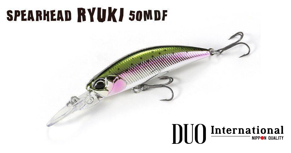 DUO SPEARHEAD RYUKI 50MDF 5cm 3.2gr MCC4018 Brown Back Yamame OB