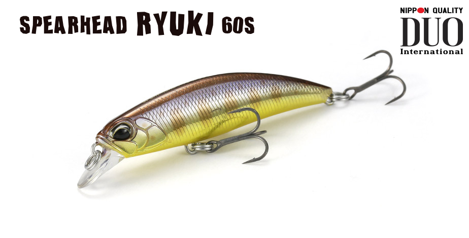 DUO SPEARHEAD RYUKI 60S SW 6cm 6.5gr GSA3237 Inakko