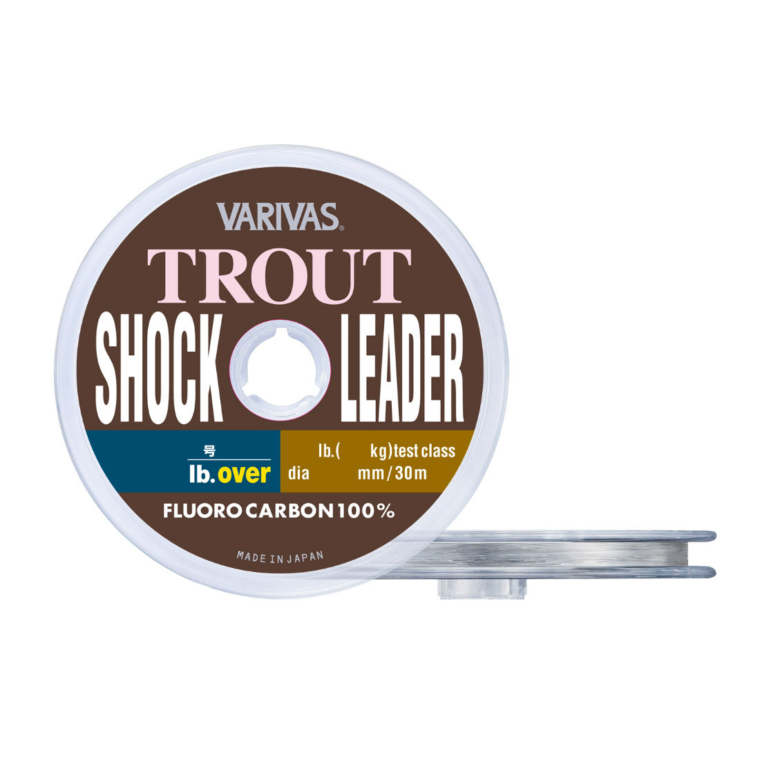 FIR TROUT SHOCKLEADER FLUOROCARBON 30m 0.117mm 2lb