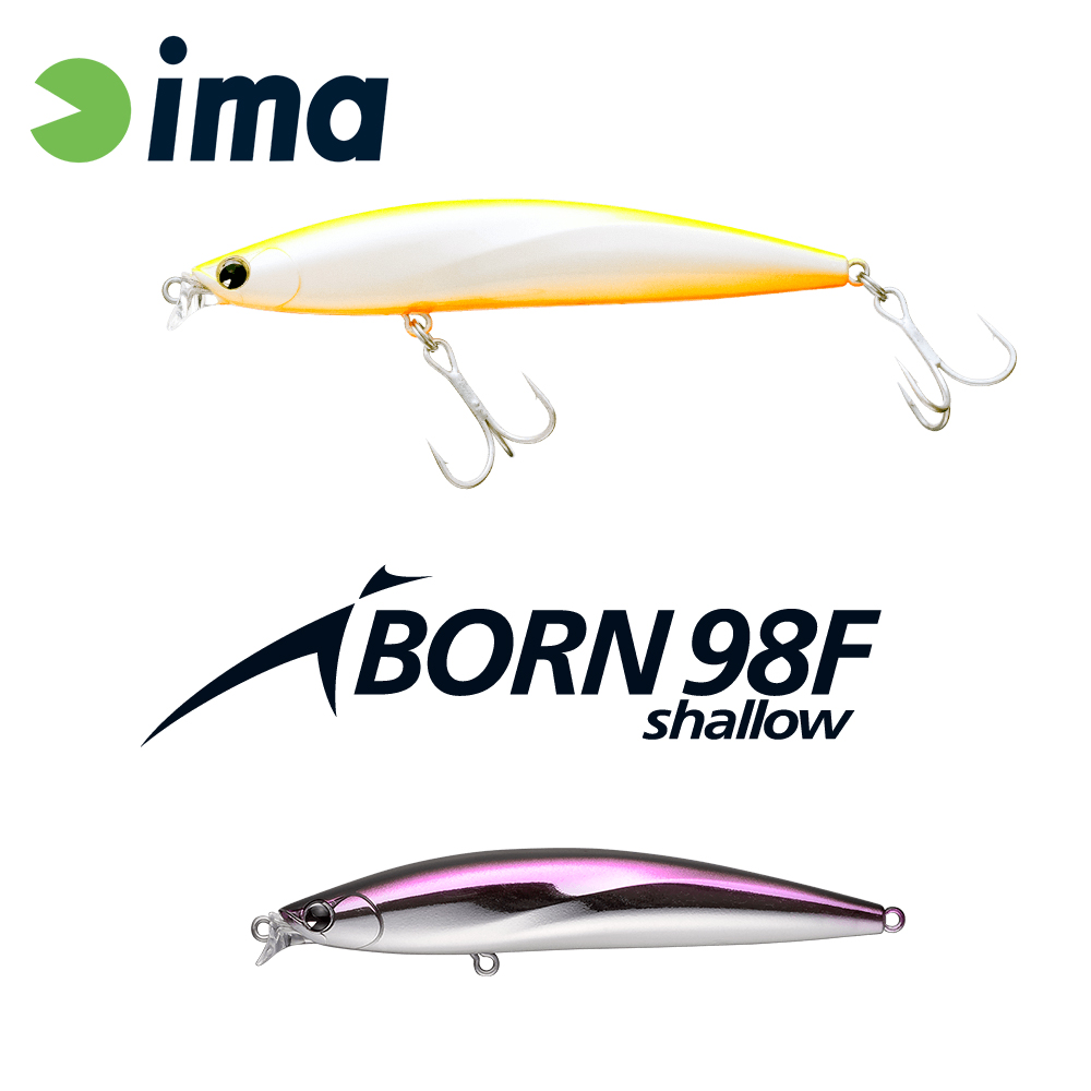 IMA IBORN 98F SHALLOW 98mm 13gr 007 Seguro