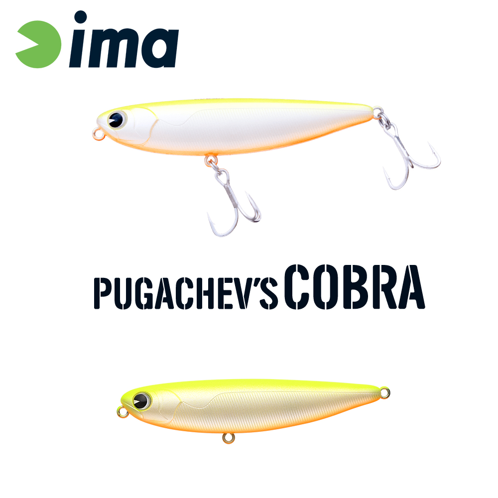 IMA PUGACHEVS COBRA 90 90mm 12gr 202 Chartback Pearl