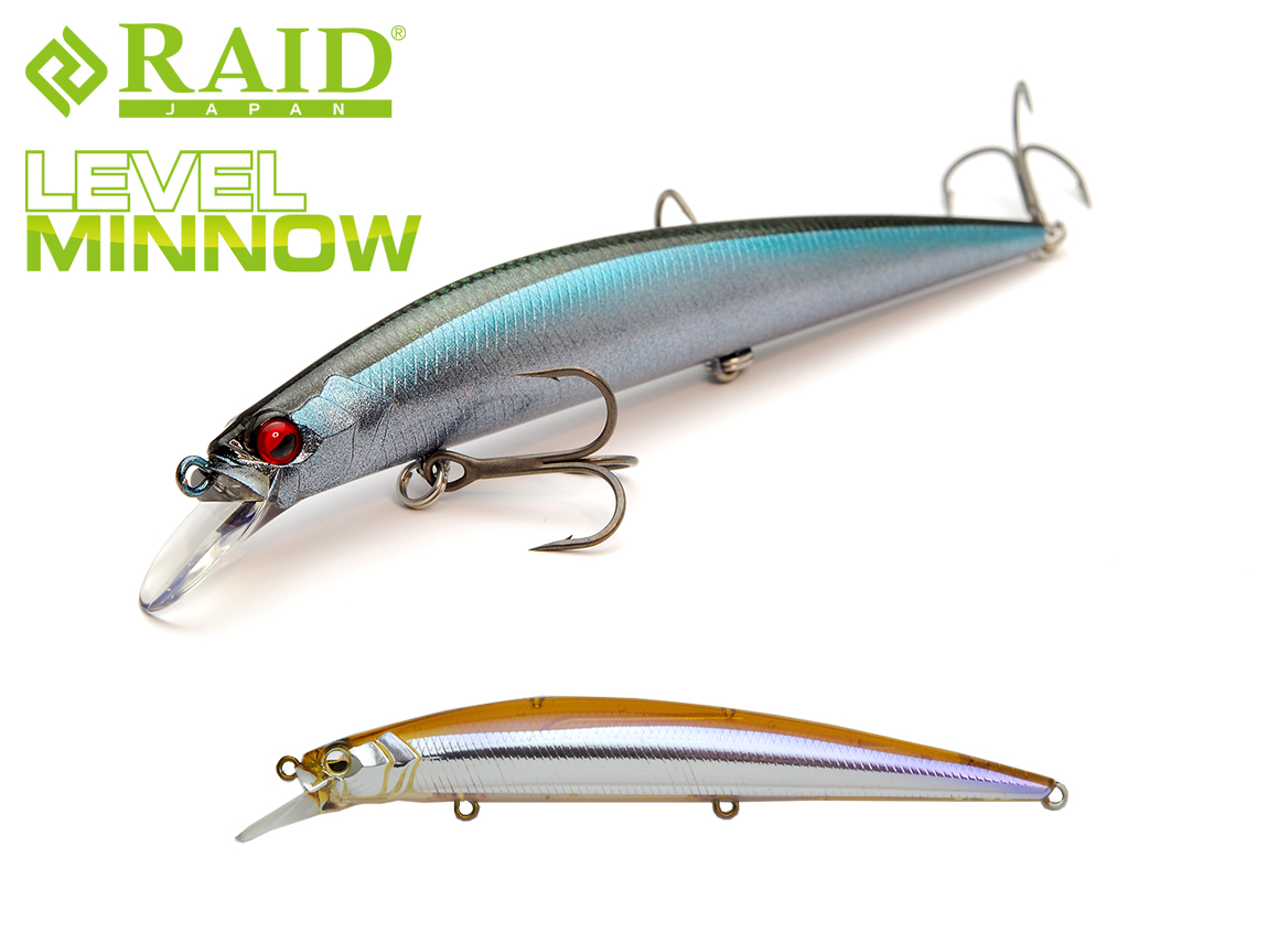 RAID LEVEL MINNOW 125mm 14gr 005 Gross Wakasagi