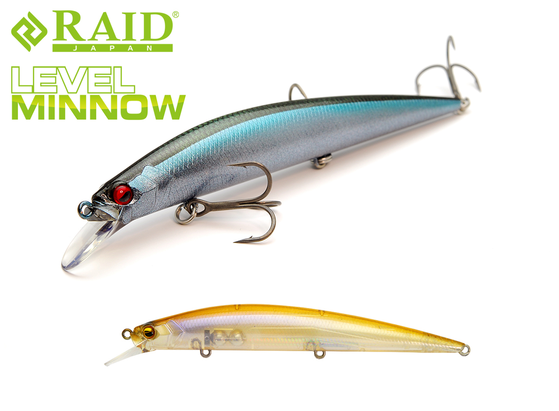 RAID LEVEL MINNOW 125mm 14gr 006 Jewel Wakasagi