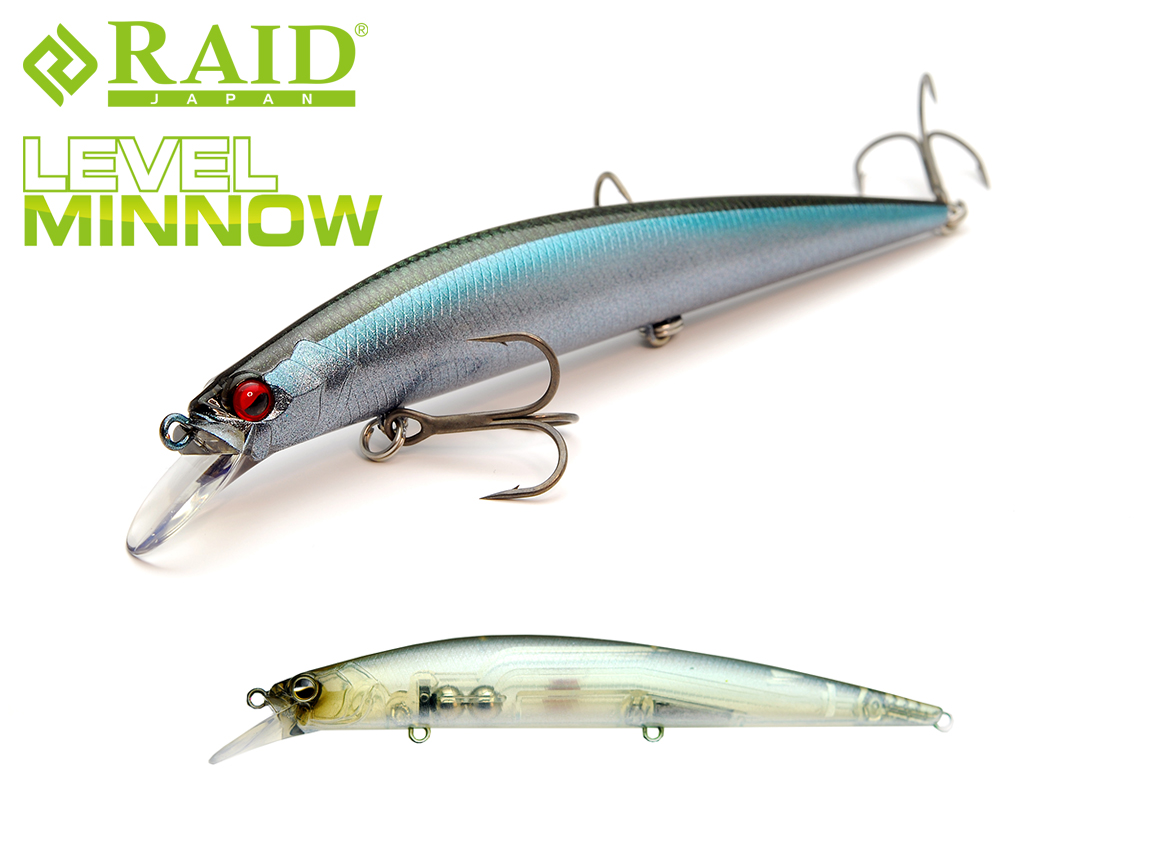 RAID LEVEL MINNOW 125mm 14gr 017 Natural Shad