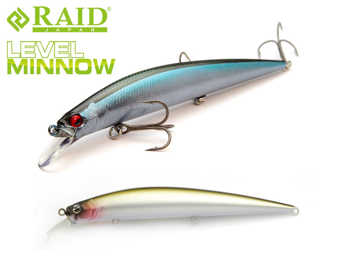 RAID LEVEL MINNOW 125mm 14gr 018 Bait Japan