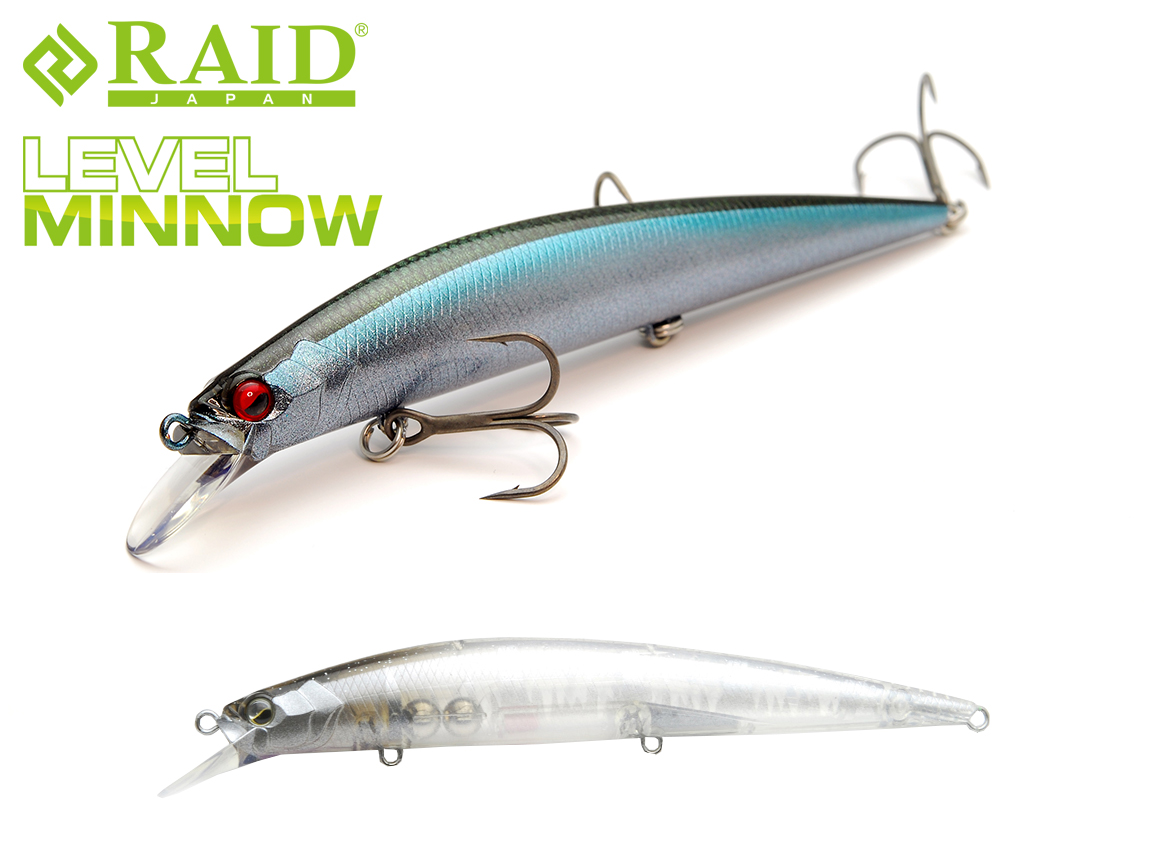 RAID LEVEL MINNOW 125mm 14gr 023 Real Gincuro