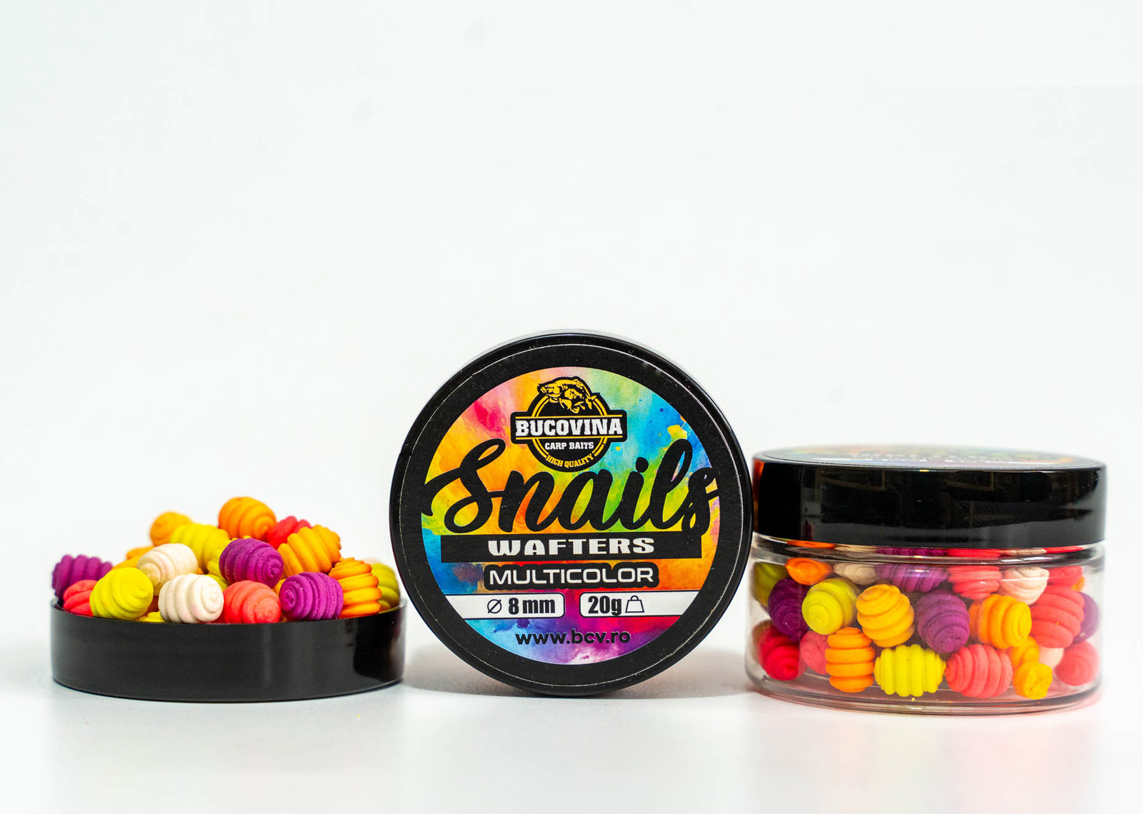 Snails Wafters Bucovina Baits multicolor 6mm 20gr