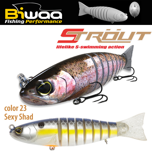 SWIMBAIT STROUT 6.5 16cm 52gr 23 Sexy Shad